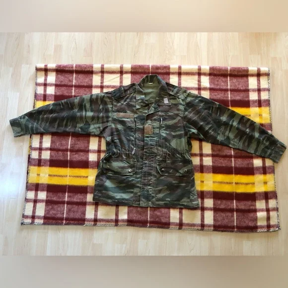 Army Jackets Coats Old French F Pattern Lizard Jacket